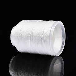 Cordon en polyester pailleté double brin de 200 m avec fil métallique&nbsp;OCOR-T019-01A-02