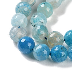Chapelets de perles d'agate naturelle&nbsp;G-M437-C01-01A