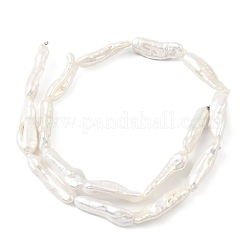 Natürliche Barock Keshi Perlen Stränge&nbsp;PEAR-B004-04B-01A