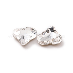 Cabochons de strass en verre&nbsp;GGLA-P002-09A-09