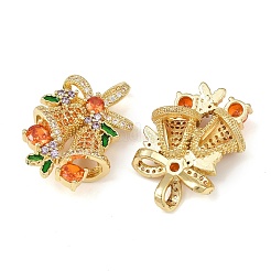Pendentifs avec zircon cubiques à micro-pavés en laiton&nbsp;LS-KK-P341-03G