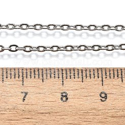 Collane a catena da donna in acciaio inossidabile 304 anti-appannamento&nbsp;X-NJEW-C079-01C