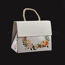 Rechteckige geschenkboxen aus papier mit griffseil&nbsp;CON-B010-03B