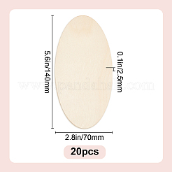 Ovale&nbsp;DIY-WH0604-07D
