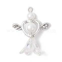 7 colgante de aleación de estilo tibetano y acrílico.&nbsp;PALLOY-JF04330