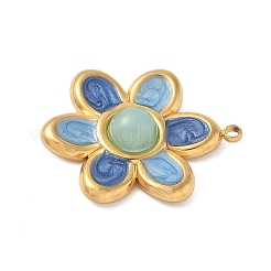 Gefärbt natürliche weiße Jade Anhänger&nbsp;STAS-P404-10C-G09