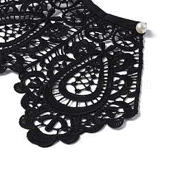 Abnehmbare Damenhalsbänder aus Polyester&nbsp;AJEW-WH0258-768A