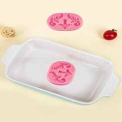 2 Stück Fondant-Formen mit Retro-Prägung.&nbsp;DIY-LP0003-69