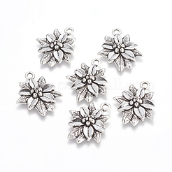 Pendentifs en alliage de style tibétain&nbsp;X-TIBEP-GC120-AS-RS