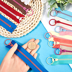 Cerniere in poliestere 20 pz 10 colori n. 3 per accessori di abbigliamento&nbsp;FIND-GF0006-28