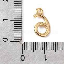 Adornos de latón micropavé de circonia cúbica&nbsp;KK-P340-24G-06