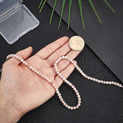 1 brin de perles d'opale rose naturelle&nbsp;G-ME0001-34