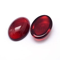 Cabochon in vetro k9 cabochon ovali con retro piatto&nbsp;GGLA-L002A-M
