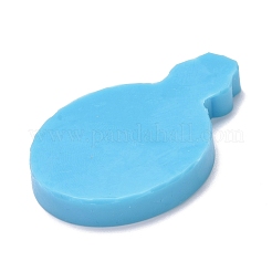 Bottiglia con stampi in silicone con ciondolo teschio e osso&nbsp;X-DIY-M034-26