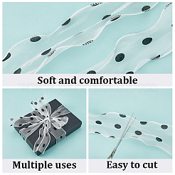 Cintas de organza de poliéster de 25 m&nbsp;SRIB-CY0001-36C