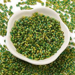 Perline di vetro trasparente bicolore all'interno&nbsp;SEED-C004-05C