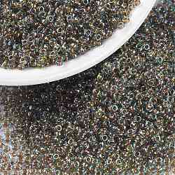Miyuki runde Rocailles Perlen, japanische Saatperlen, 15/0, (rr3746), 1.5 mm, Bohrung: 0.7 mm, ca. 5555 Stk. / 10 g