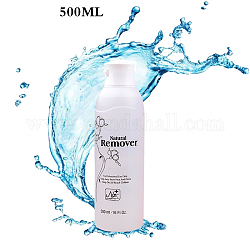 Nail Polish Removing Liquid, Nail Lacquer Remover, Clear, 500ml/bottle