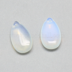 Ciondoli Opalite, lacrima, 22x12.5~13x5mm, Foro: 1 mm