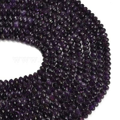 Natürlichen Amethyst Perlen Stränge&nbsp;G-C280-A07-02-1