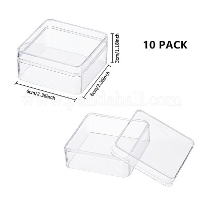 Bead Organizer Conatiner (2 Pack) 21 Grids Diamond Painting Storage  Containers, Portable Crafts Organizers and Storage, Black Compartment  Container