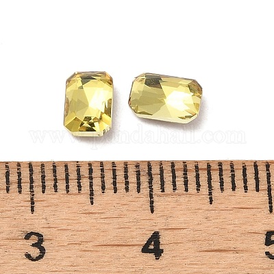 Cabochons de strass en verre&nbsp;RGLA-P037-04A-D226-1