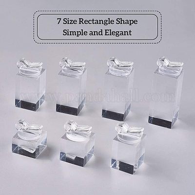 Acryl Single Schmuck Display Ständer Sets&nbsp;RDIS-FG0001-02-1