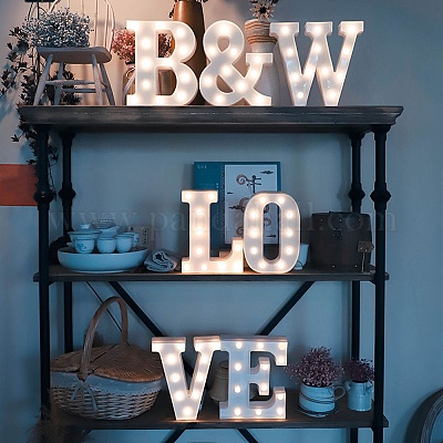 Ornaments & Decorative Letters for Shelf