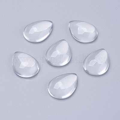 Wholesale Transparent Glass Cabochons 