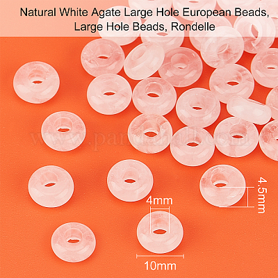 Shop NBEADS 30 Pcs European Beads for Jewelry Making - PandaHall Selected