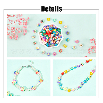 Wholesale 240Pcs 12 Kinds of Fruit Handmade Polymer Clay Beads 