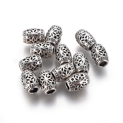 Thai 925 Sterling Silver Beads STER-G029-49AS-1