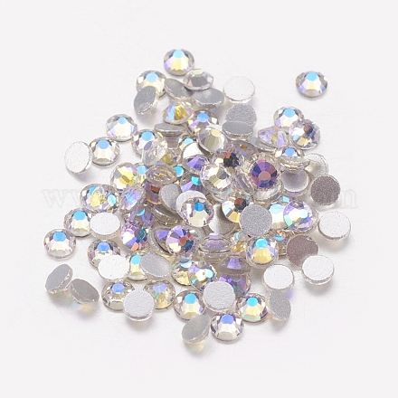 Vidrio de espalda plana Diamante de imitación RGLA-C002-SS16-100-1