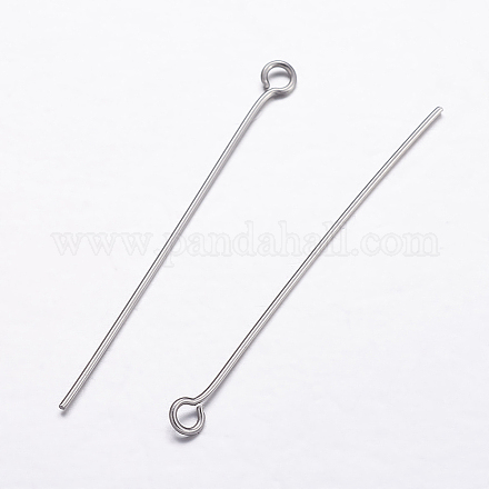 304 Stainless Steel Eye Pins STAS-K146-046-40mm-1