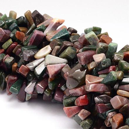 Natural Indian Agate Beads Strands G-K115-07-1