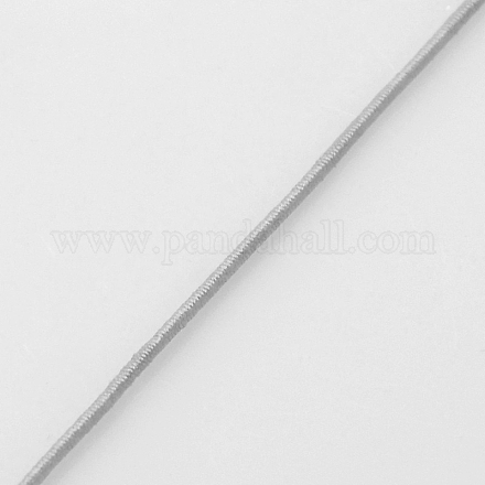 Cordons de perles élastiques ronds fils de nylon à bijoux NWIR-L003-C-13-1
