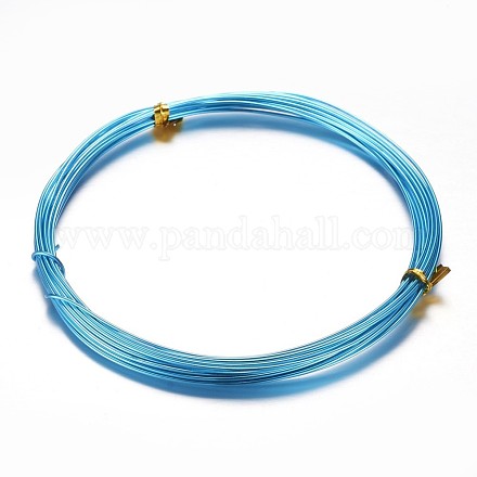 Round Aluminum Craft Wire AW-D009-1mm-10m-16-1