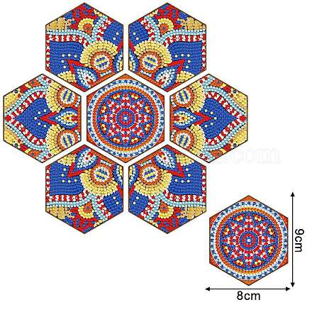 Kit di pittura diamante per tappetini fai da te DIAM-PW0004-117B-1