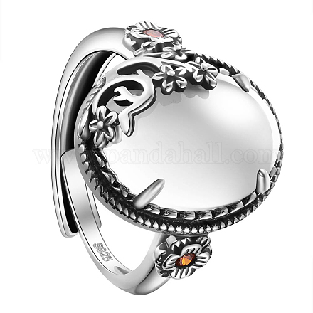 Регулируемые кольца shegrace 925 из стерлингового серебра JR829G-1