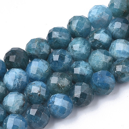 Chapelets de perles en apatite naturelle X-G-S345-10mm-008-1