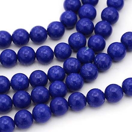 Lapis Perle sintetiche lazuli fili GSR012-1