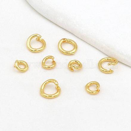 Messing Open Ringe springen&nbsp;KK-WH0108-47C-G-1