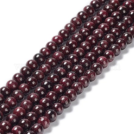 Chapelets de perles de grenat naturel G-A038-B-01-1