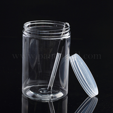 Прозрачные пластиковые бусины CON-WH0023-01D-1