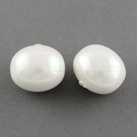 Perles de coquille BSHE-R149-12x15mm-1