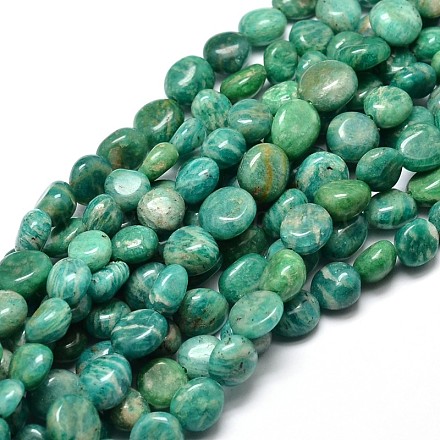 Amazonite naturelle brins pépites de pierres précieuses perles X-G-J336-33-1