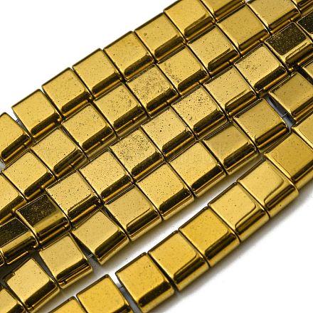Гальванические немагнитная синтетический гематит бисер пряди G-C106-B02-12B-1