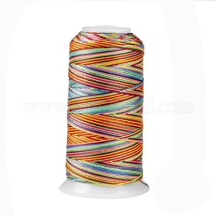 Segment gefärbter runder Polyester-Nähfaden OCOR-Z001-A-03-1