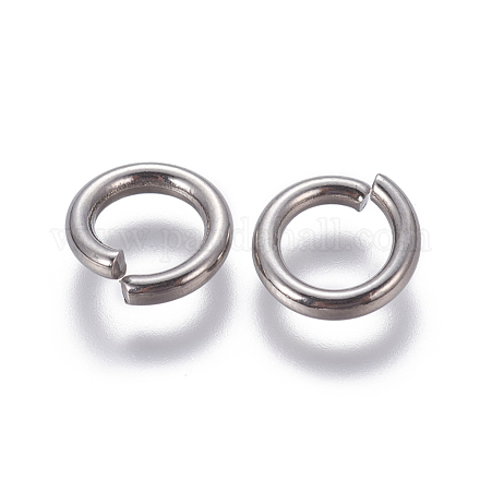 304 Stainless Steel Jump Ring X-STAS-G190-16P-1