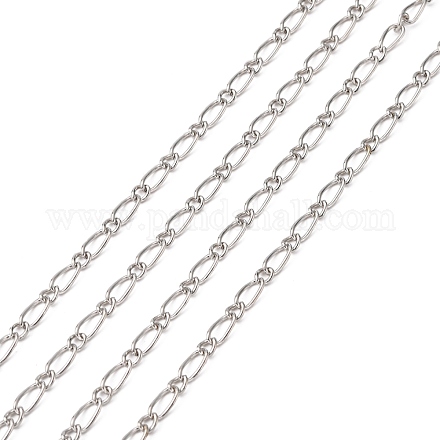 Sans nickel fer les chaînes de la main chaînes figaro mère-fils chaînes CHSM024Y-NF-1